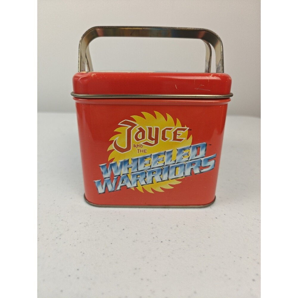 👀 1984 Jayce and the Wheeled Warriors Lunch Box Metal Tin 80s 💥Ultra Rare💥